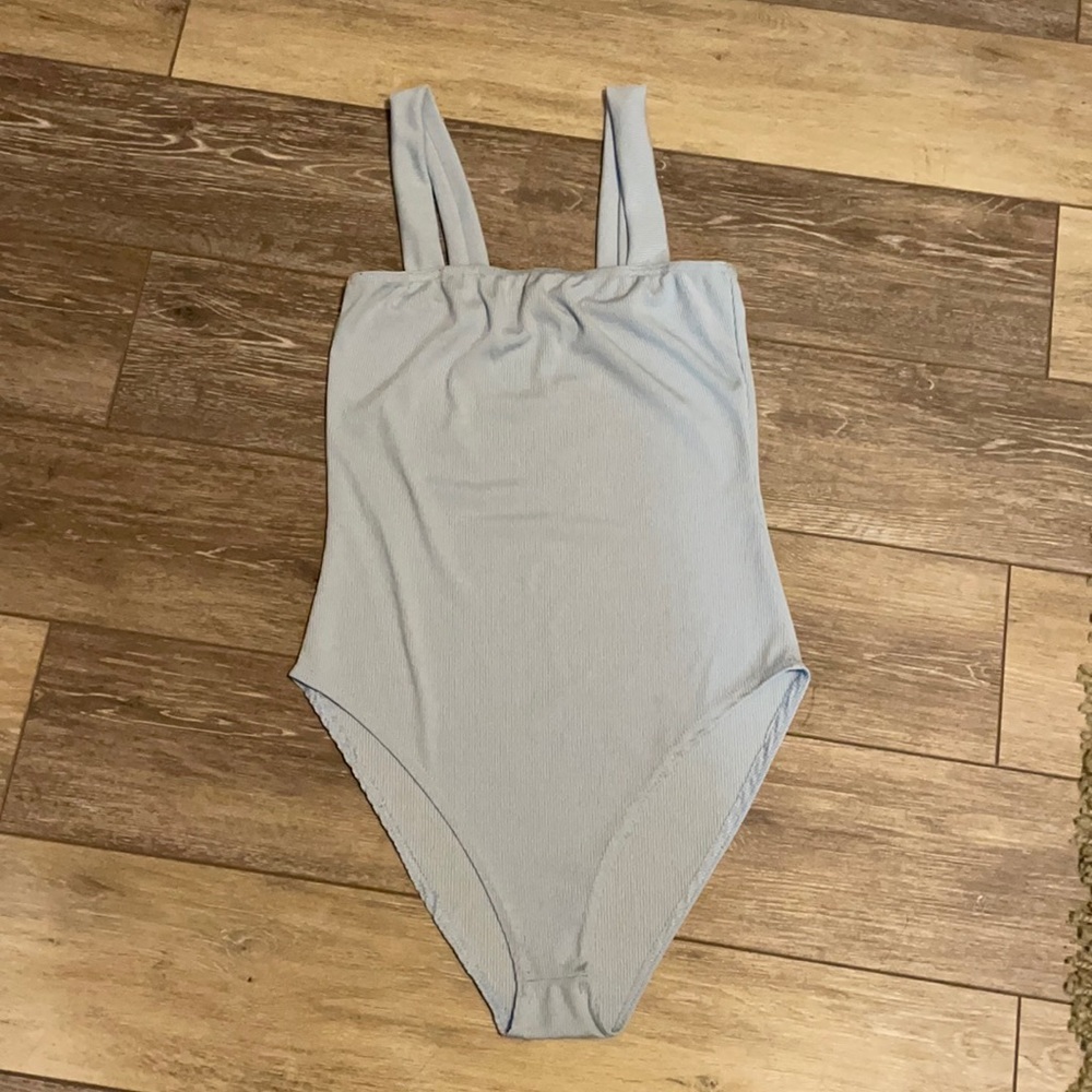 Baby Blue Boohoo Bodysuit